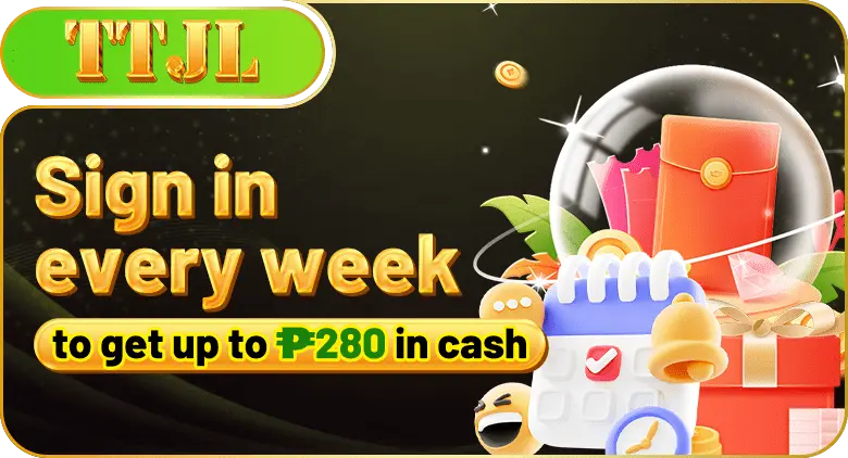 Sign in every week to get up to ₱280 in cash