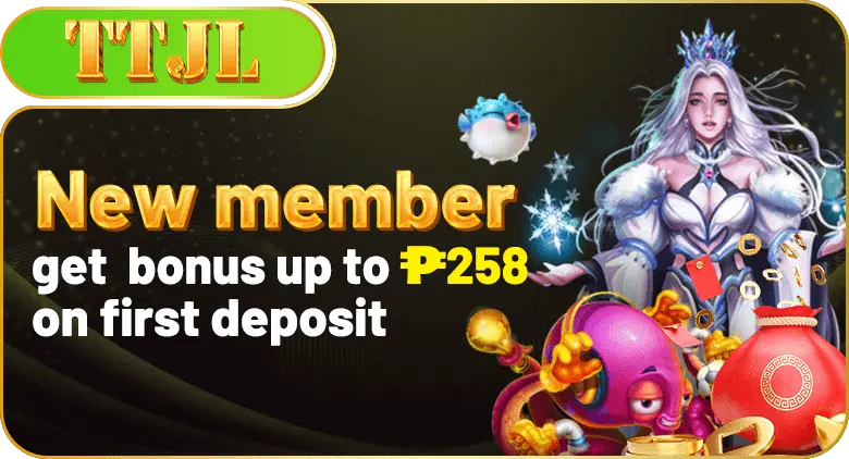 New members get bonus up to ₱258 on first deposit